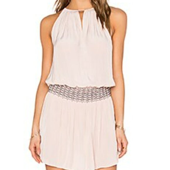 Ramy Brook Sally Dress Blush Size Medium - Picture 1 of 4